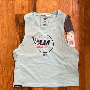 Reebok Les mills crop top size XS